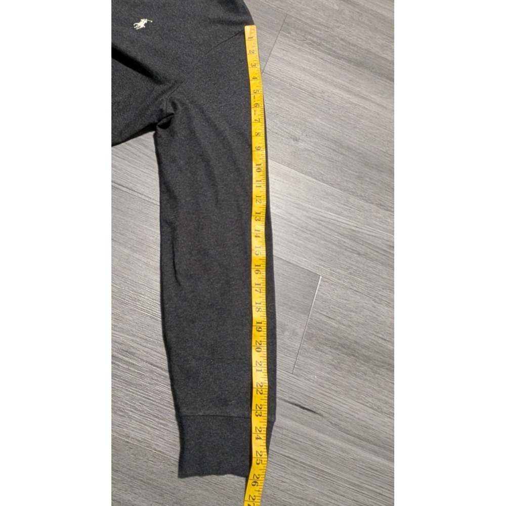 Polo Ralph Lauren Men's Charcoal Gray Pullover Lightweight Hoodie Size XL - Picture 6 of 7